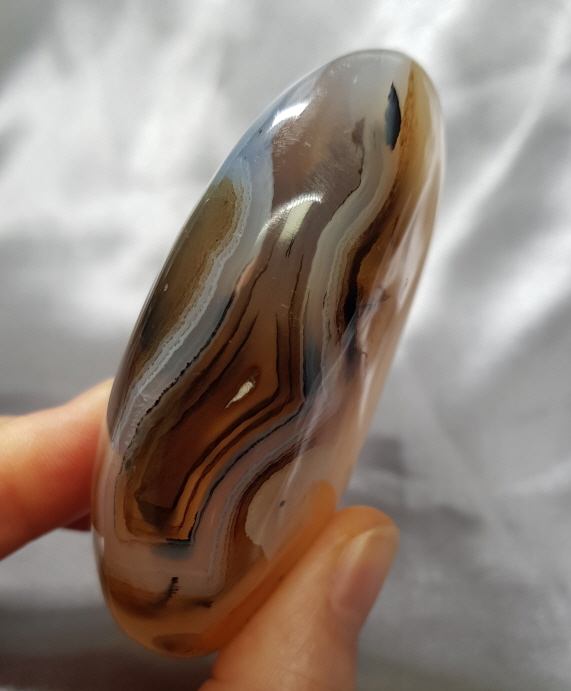 천연 아게이트 수정