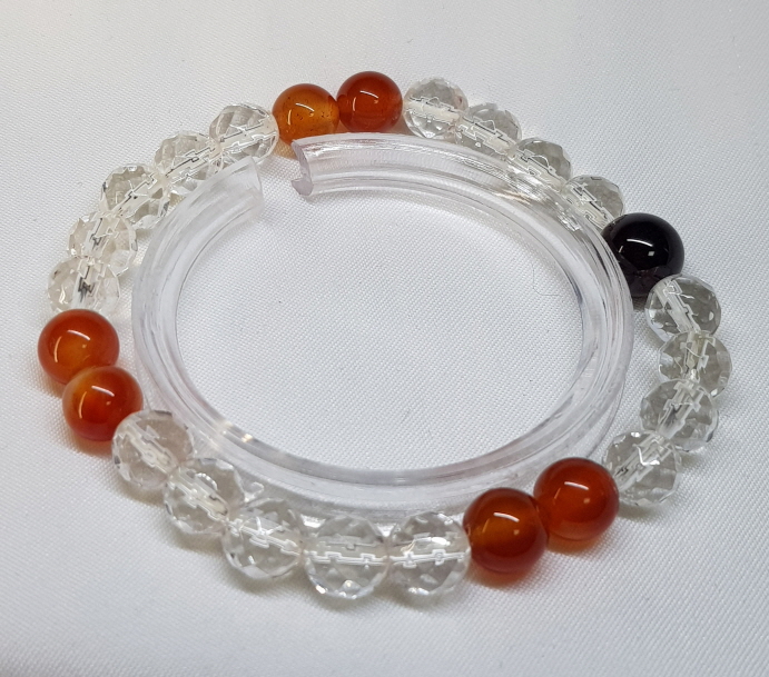 가넷과 카네리안 포인트 팔찌