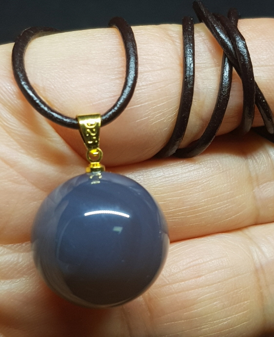 아게이트(마노) 지오드펜던트