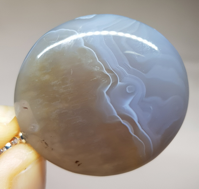 블루레이스 아게이트펜던트