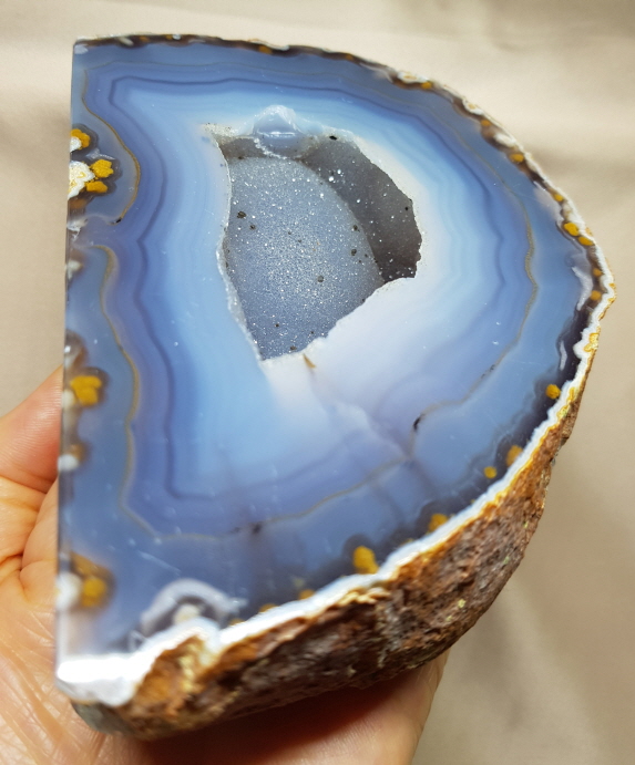 블루레이스아게이트지오드