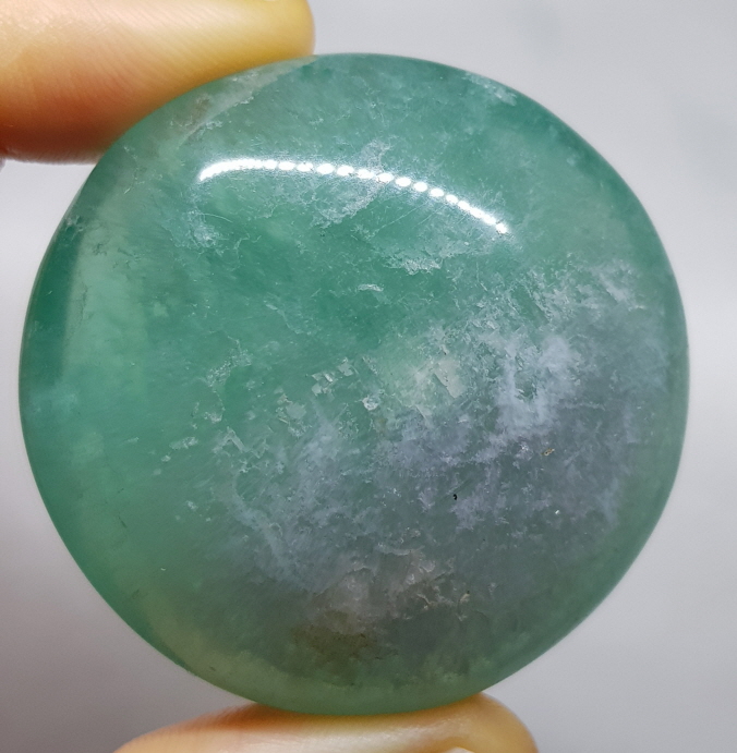 그린 플로라이트 작은 원석