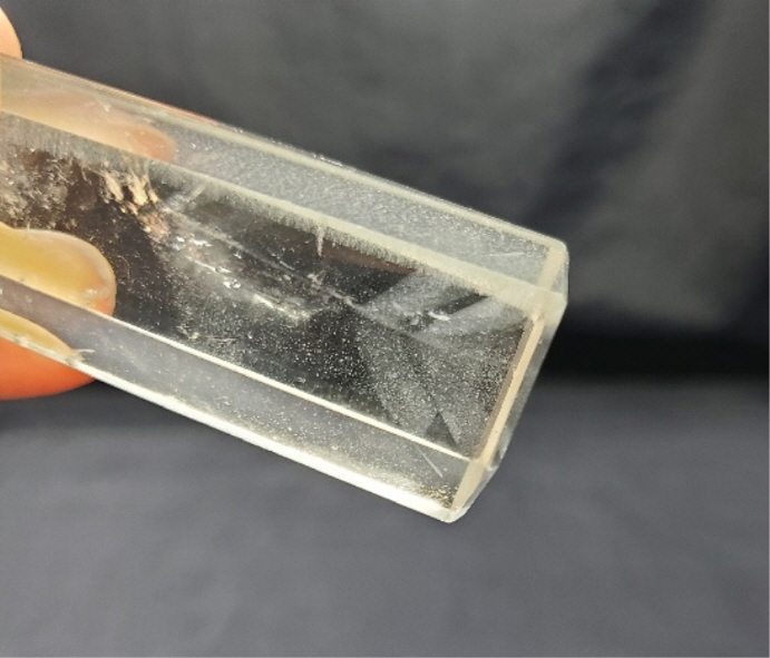 녹색클로라이트 팬텀육각주