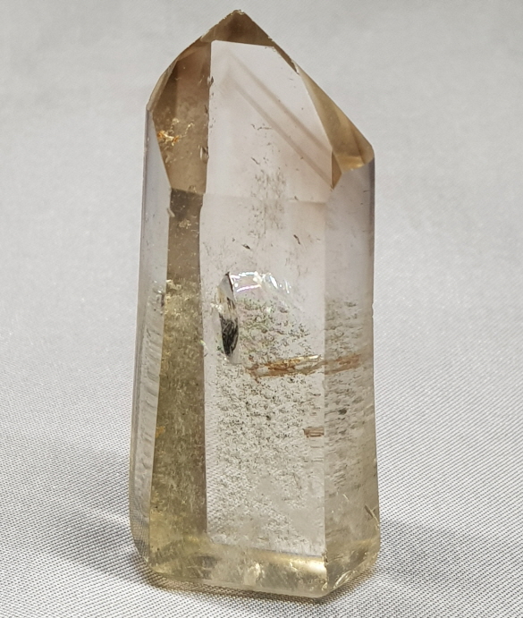 무지개  스모키 시트린 육각주